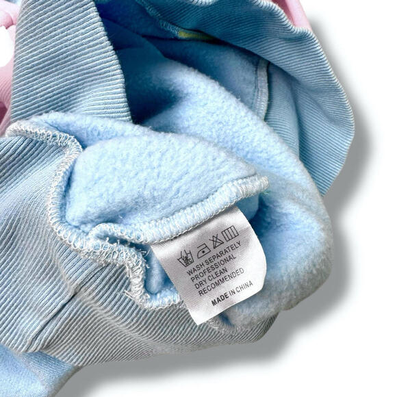 The Bubblegum “Very Cool” Hoodie Puffed Print Colorful Childish Barbie Size L - Picture 9 of 9